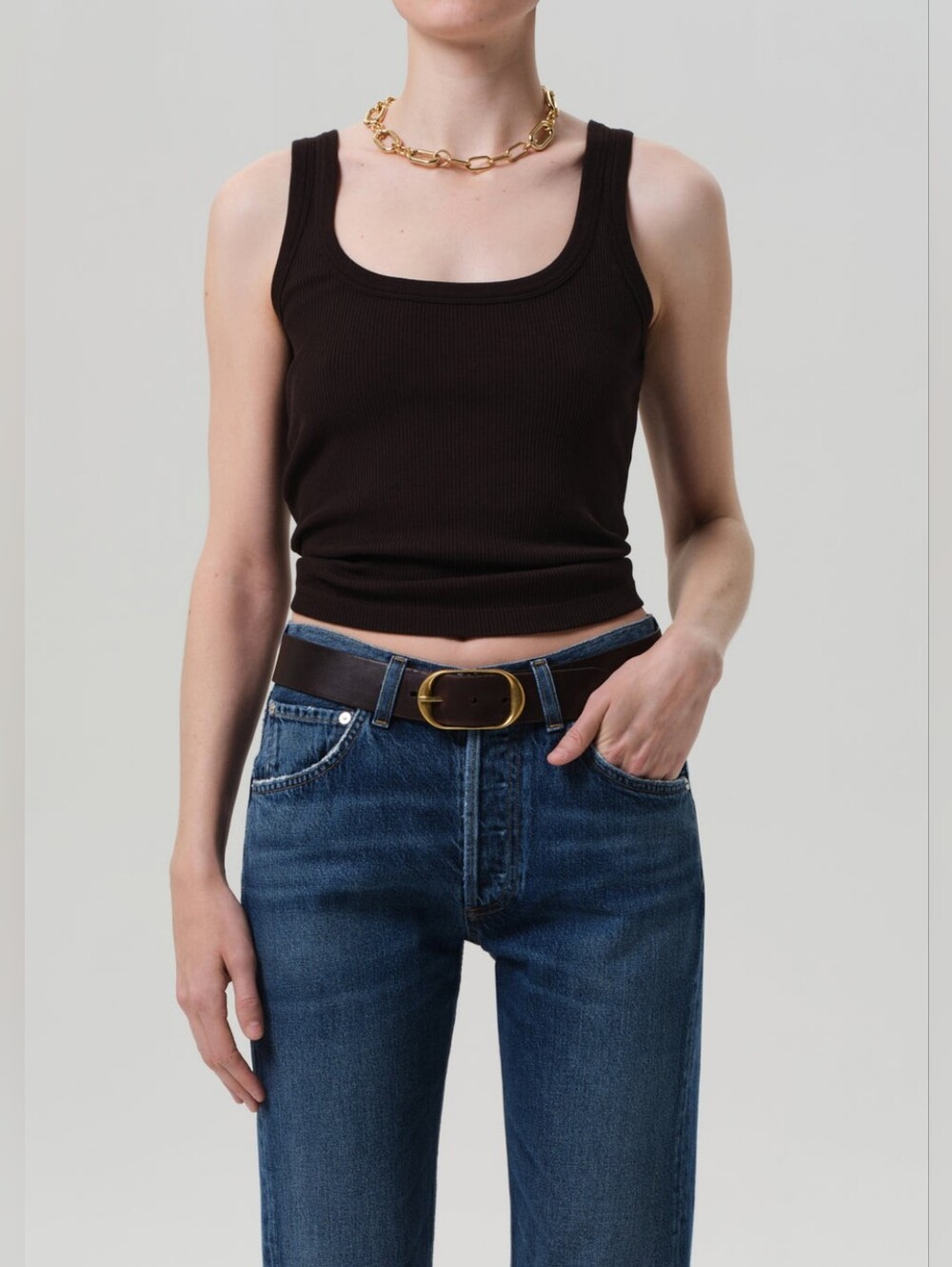 Citizens Of Humanity Faye Ribbed Tank Top